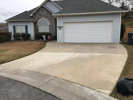 Driveway cleaning