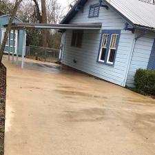 Driveway and Sidewalk Cleaning on Douglas Ave in Sylacauga, AL