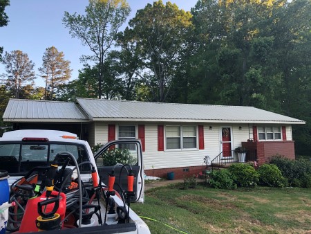 Metal roof washing in alexander city al