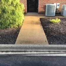 Sidewalk and Curbing Cleaning in Sylacauga Coosa Pines 2