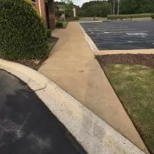 Sidewalk and Curbing Cleaning in Sylacauga Coosa Pines 8