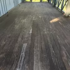 Wood Deck Cleaning 2