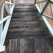 Wood Deck Cleaning 4