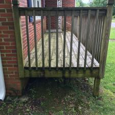 Wood Porch and Concrete Cleaning in Sylacauga, AL 10