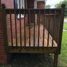 Wood Porch and Concrete Cleaning in Sylacauga, AL 11